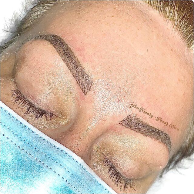 Ta-da 🤗 eyebrows permanent makeup for lovely client using a combination of hair strokes and powdering 

.
.
.
.
————————-GLOW——————————
#permanentmakeup #pmu #permenentmakeupeyebrow #eyebrowspermanentmakeup #eyebrowspermanent #browspmu #pmubrows #permanentmakeupbrows #micropigmentation #micropigmentationlondon #pmulondonpmubrows #pmulondon #pmufinchley #permanentmakeuplondon #permanentmakeupfinchley #finchleybrows #northlondonpmu #pmunorthlondon #pmuartist #permanentmakeuptattoo